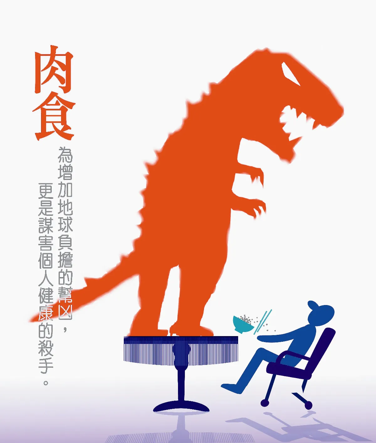 【敬天愛地護蒼生】   肉食