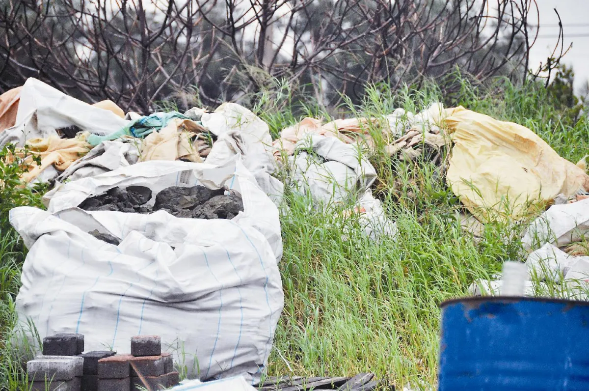 颱風過後 出現棄沙包潮