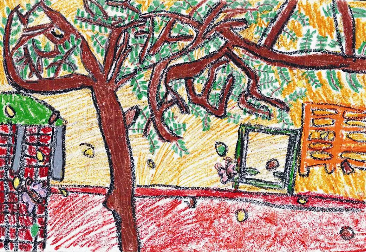 快樂塗鴉簿  大樹