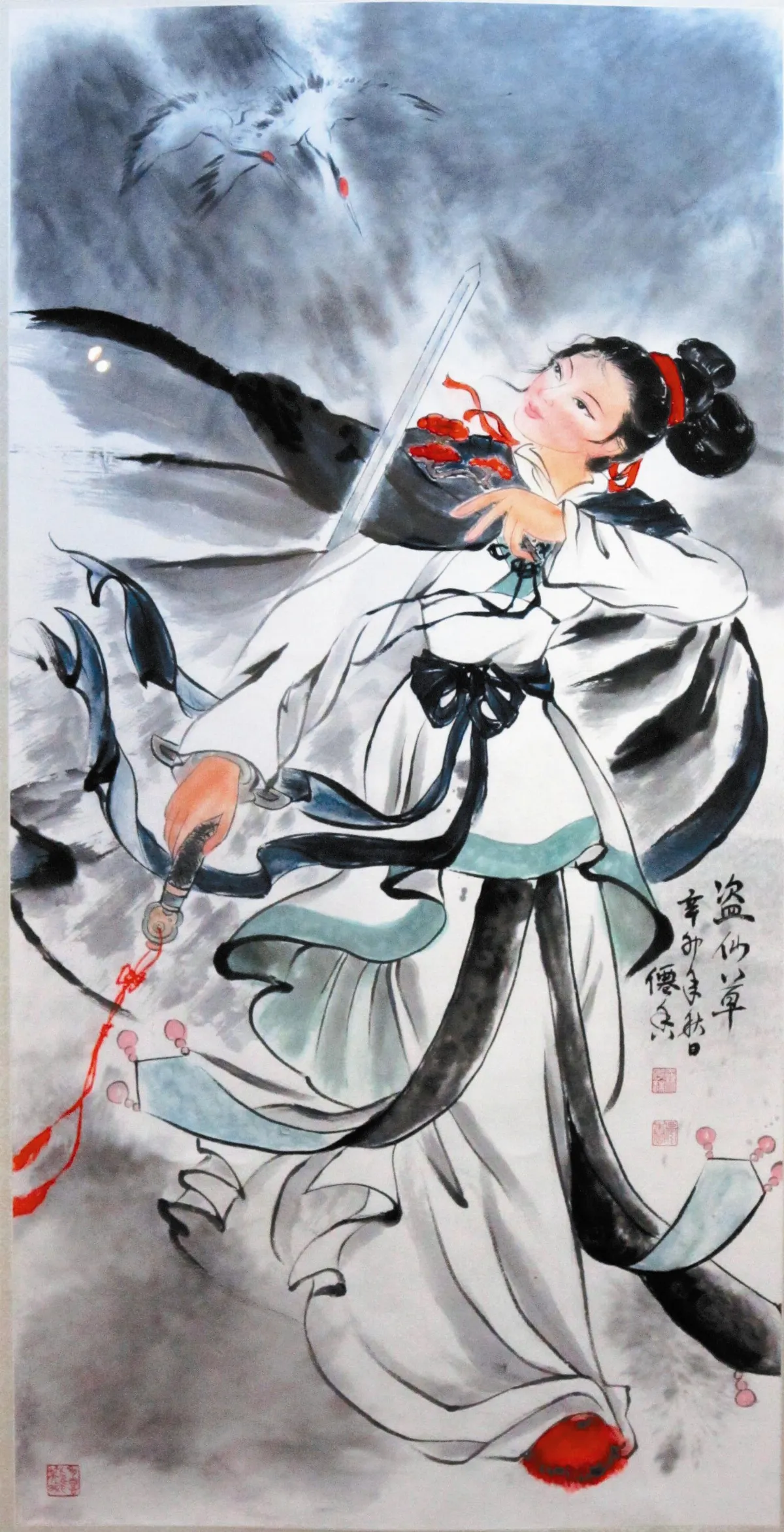 【滿庭芳芬‧秦秀珠水墨個展】盜仙草