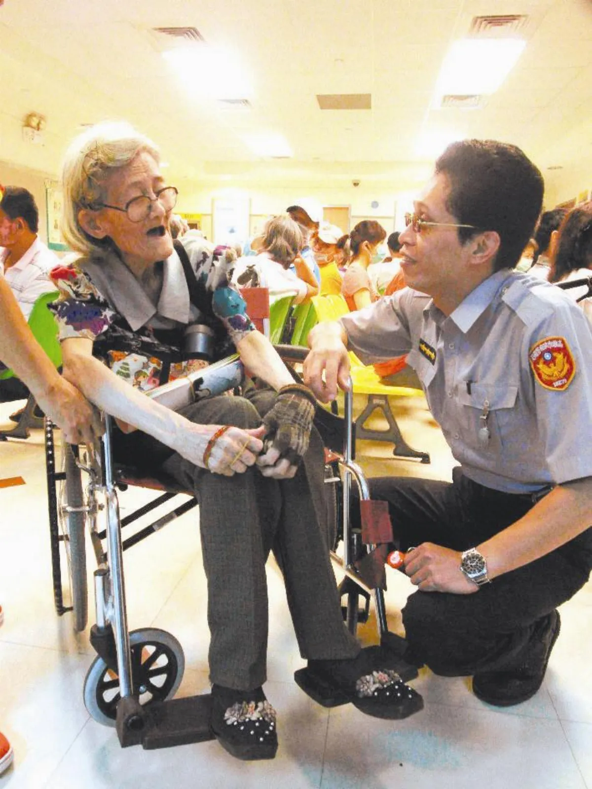 天涯孤婆 致信派出所求助