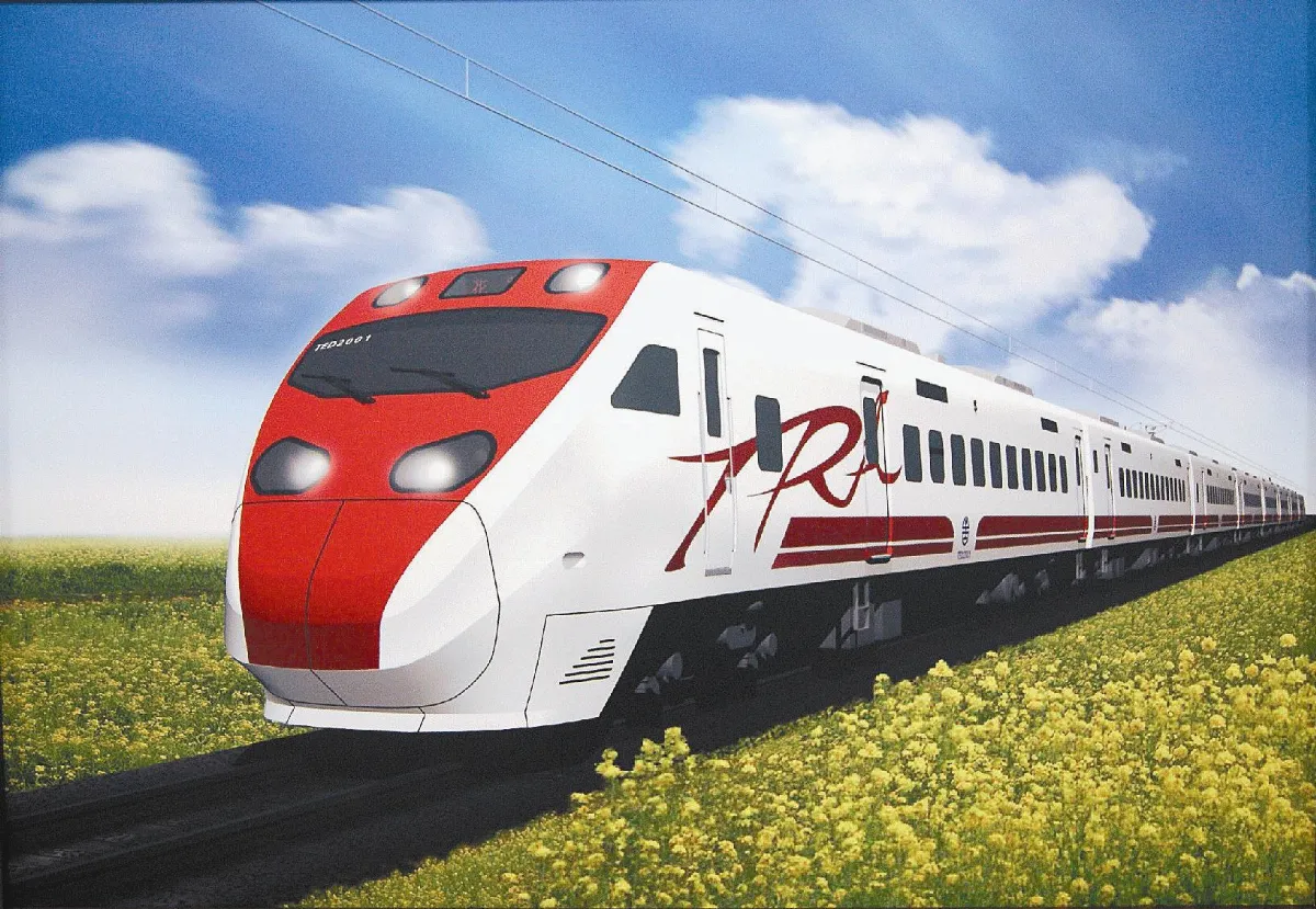 新傾斜式列車 座椅有點字碼