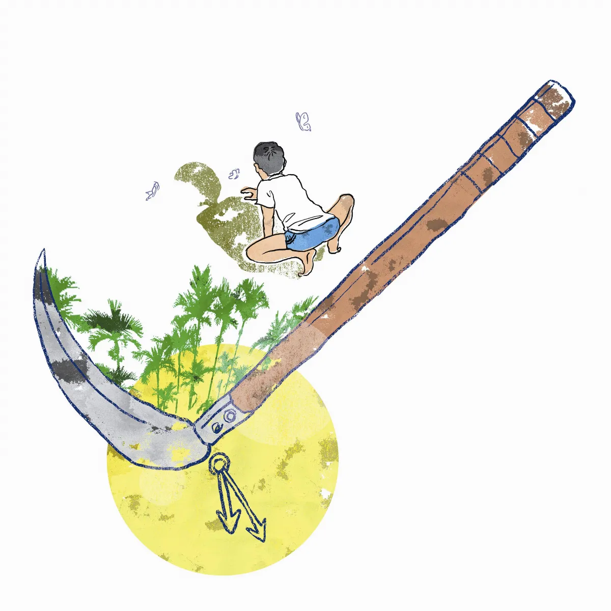 余光中散文獎 國中組第三名長柄檳榔刀