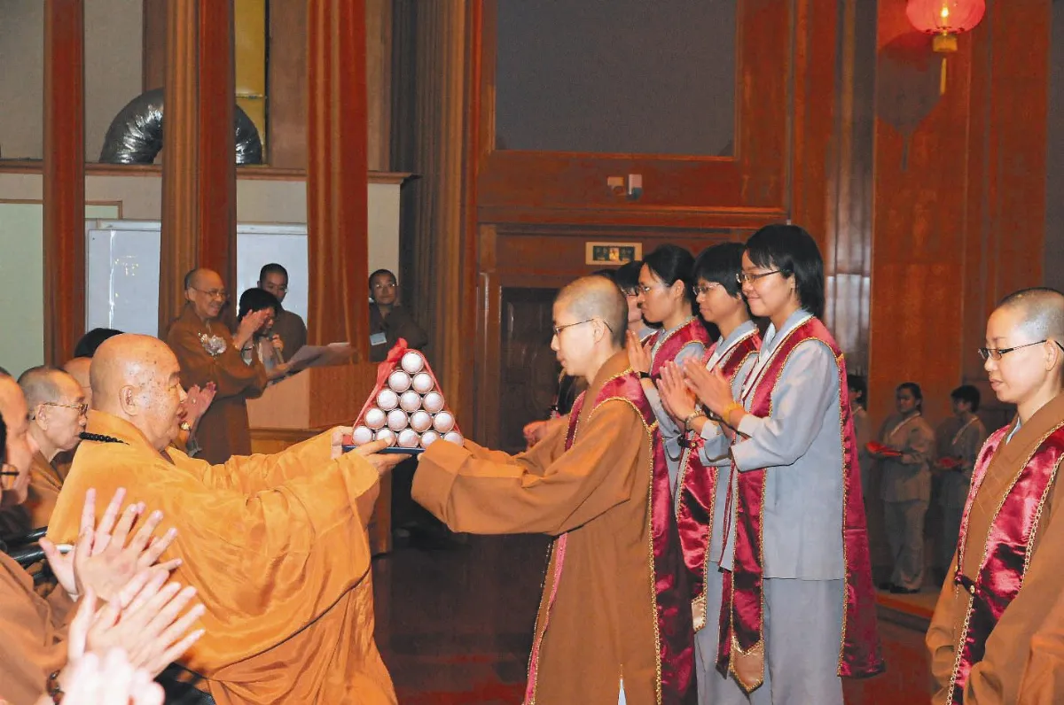 2012僧信教育聯合畢業暨授證典禮弘法尖兵畢業 實踐以眾為我精神