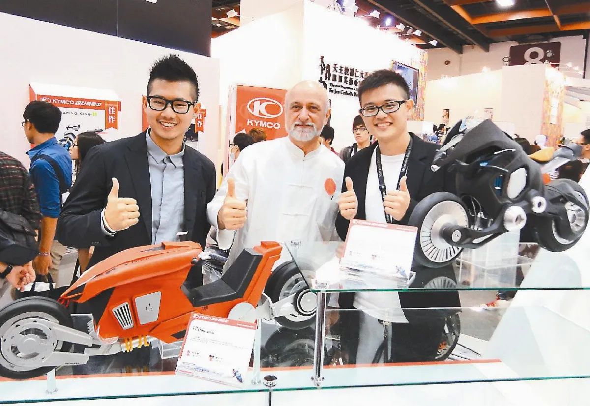 KYMCO設計挑戰盃 大葉獲5獎盃