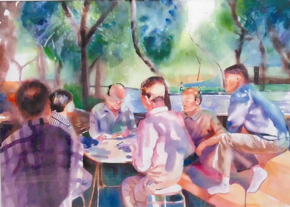 繪畫療心 俞振威走出精神障礙