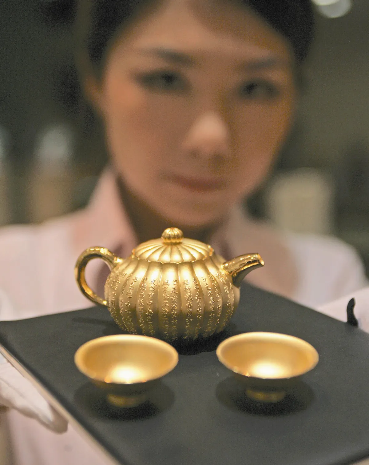 黃金茶具雕心經