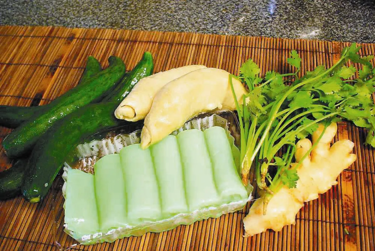 素在好健康  素雞絲拉皮