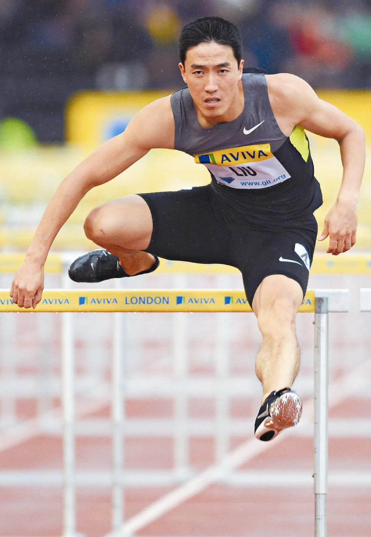 肋部不適  劉翔退出奧運前大賽