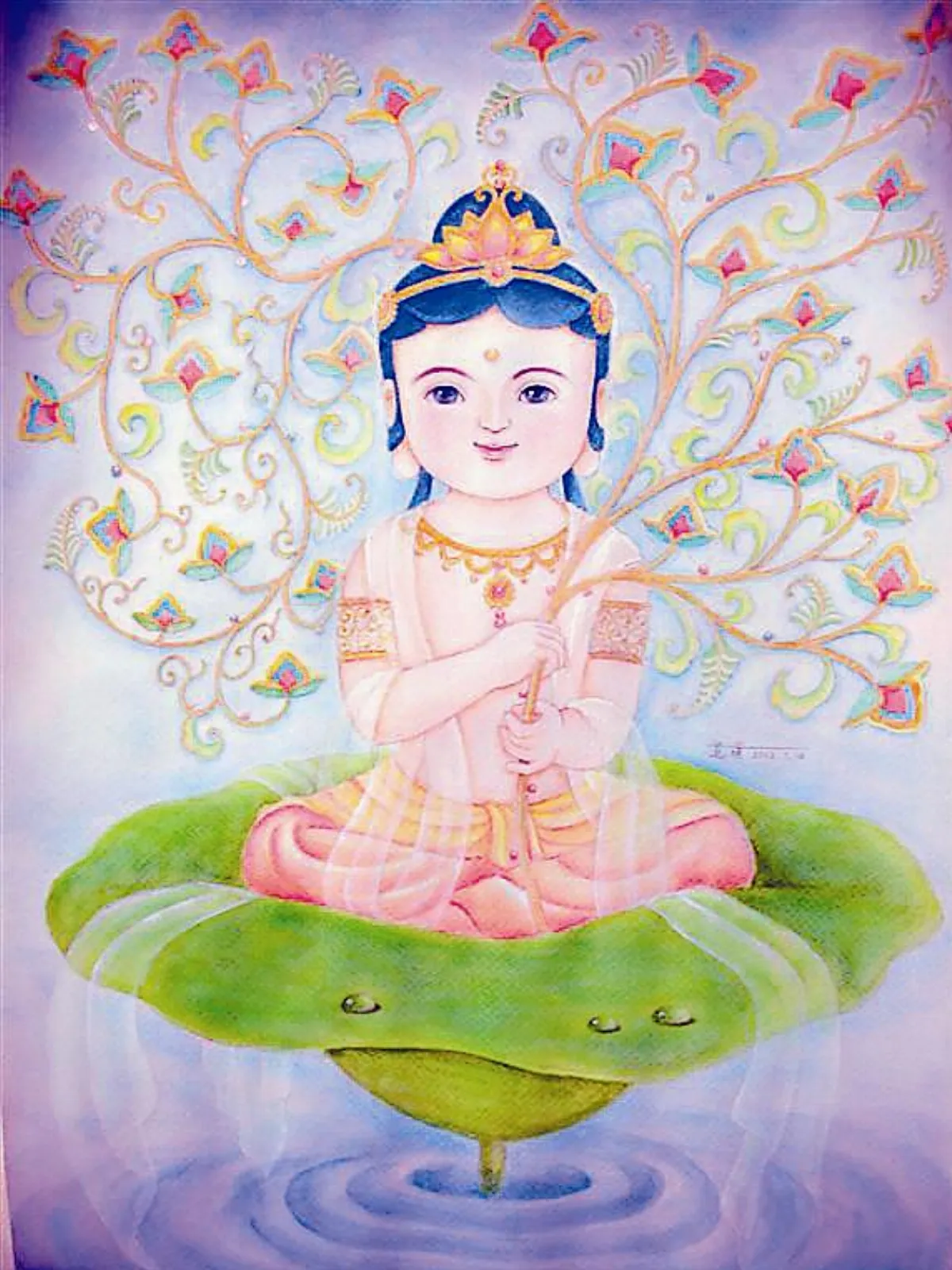 【歡喜人間‧有您真好─道璞法師作品巡迴展 】 安忍清淨