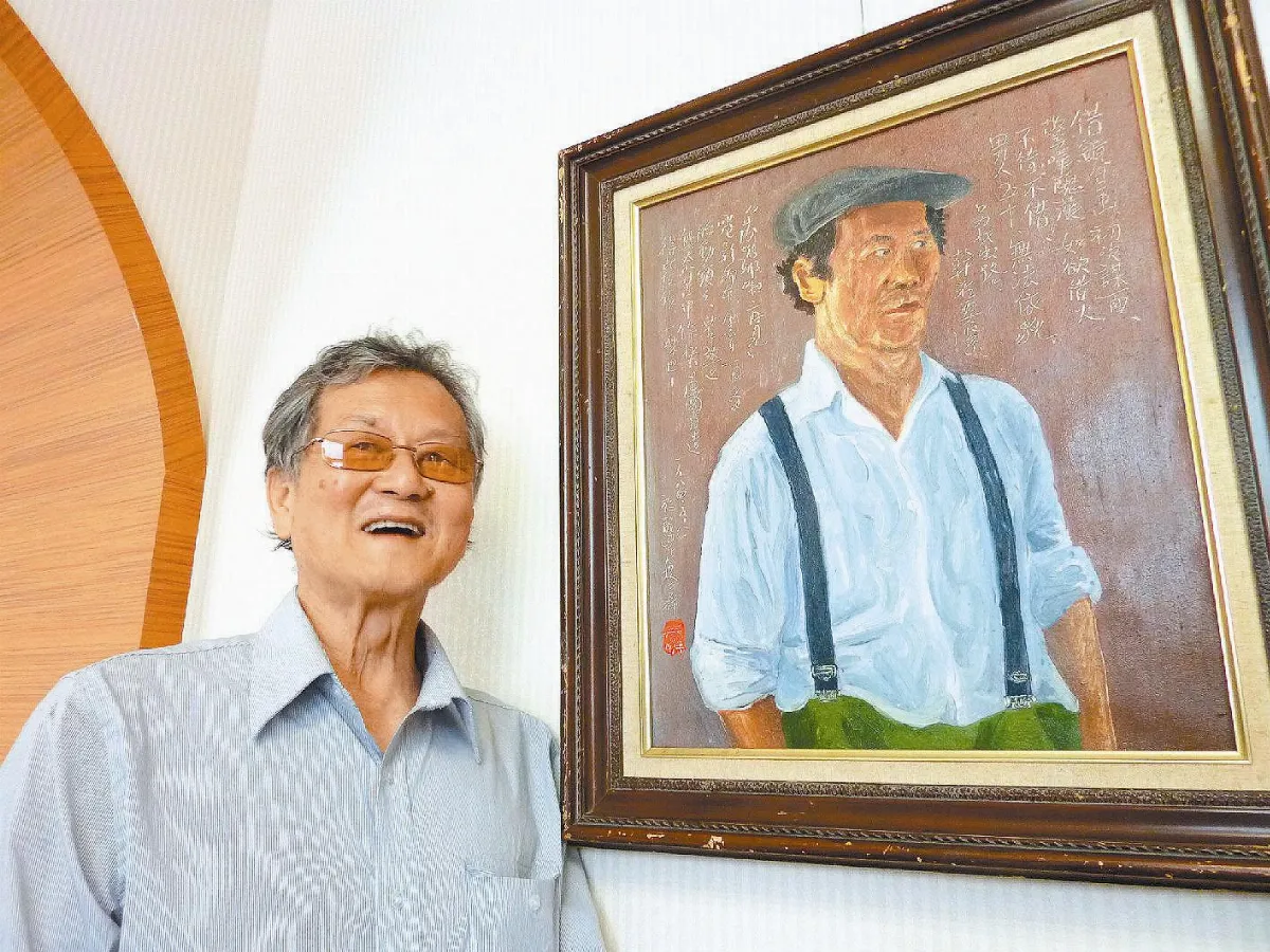 黃春明 自創撕貼畫繪本