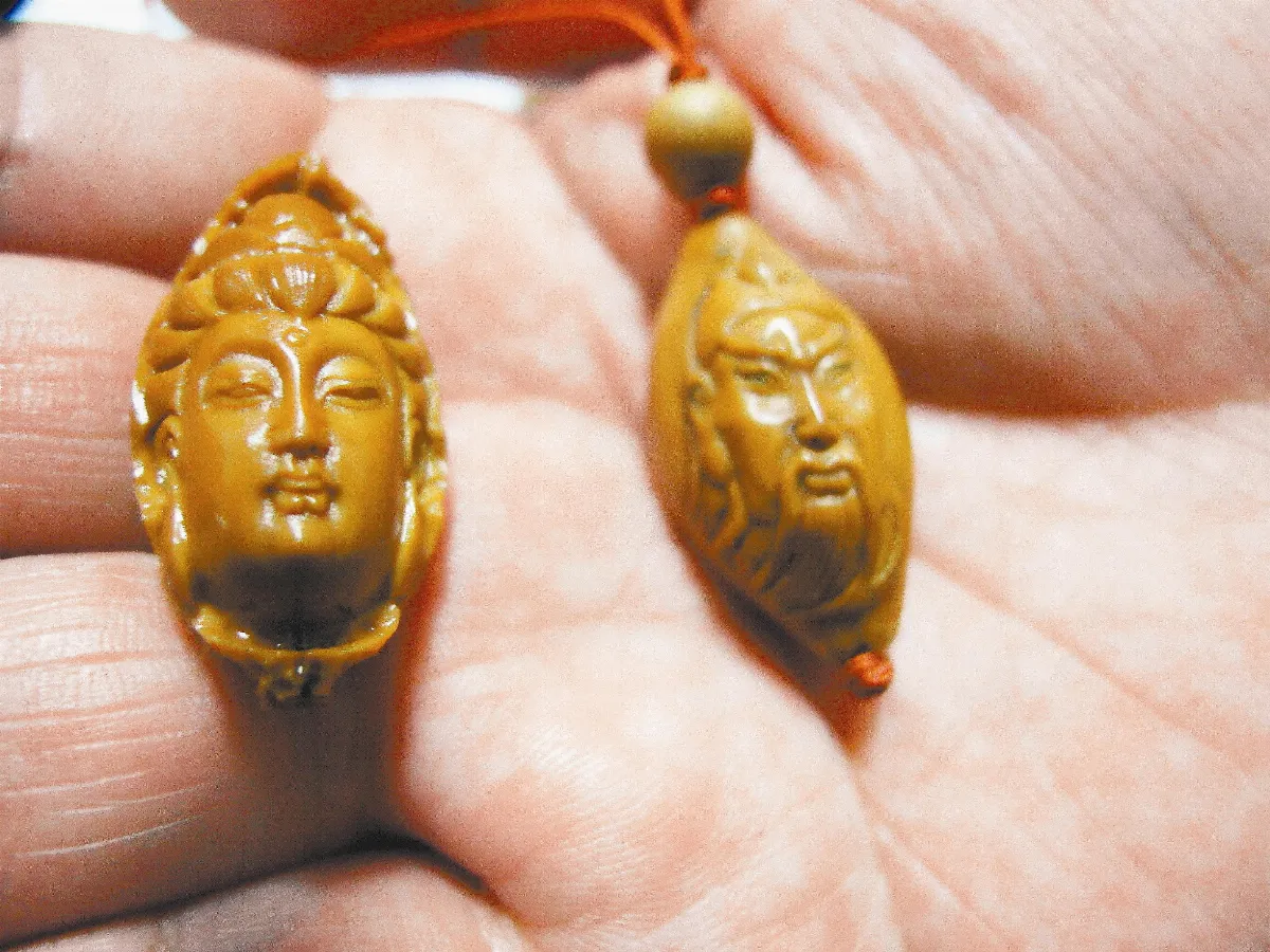 警界小朱銘 創作指頭佛像