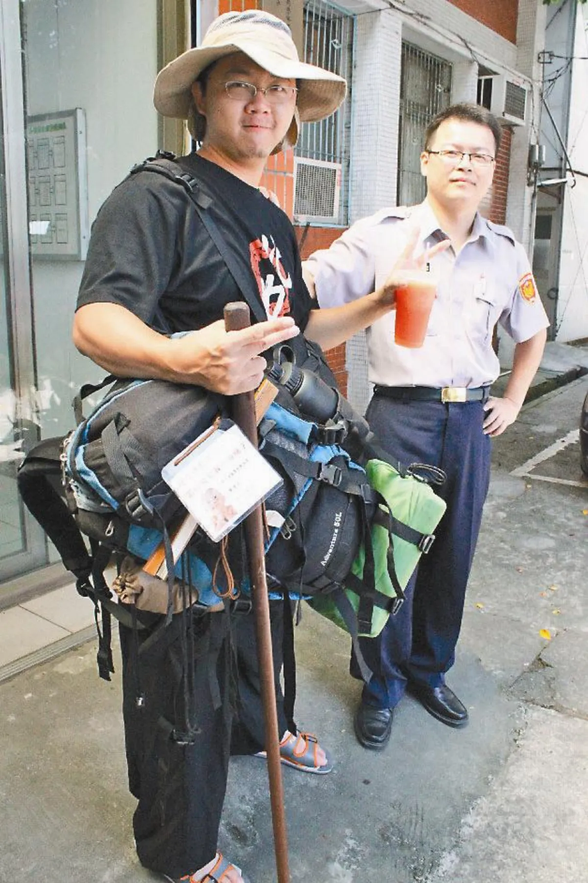 徒步環島 陌生人熱情借宿
