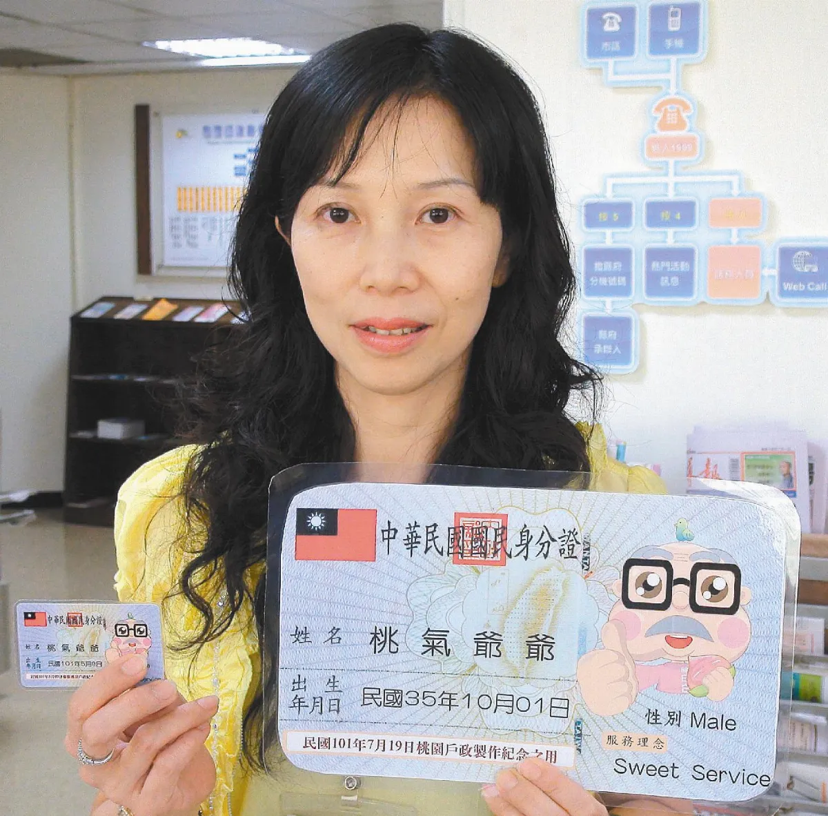 【社區部落格】Q版身分證 體驗轉大人