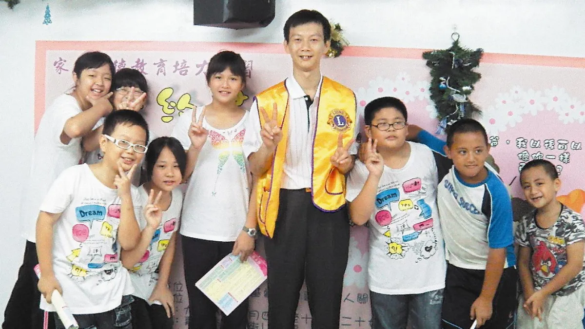學童想獨享蛋糕  獅子會圓心願