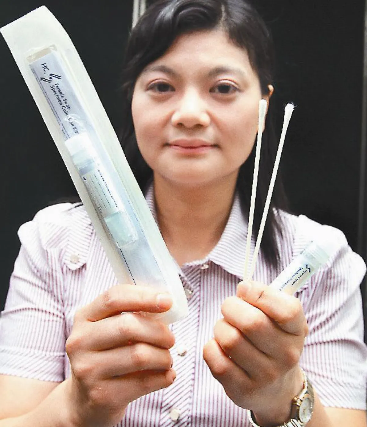北市提供 HPV棉棒套組