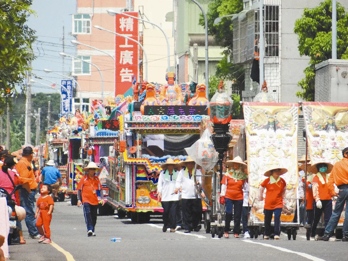 虎爺昨壽誕 朴子市配天宮遶境祈福