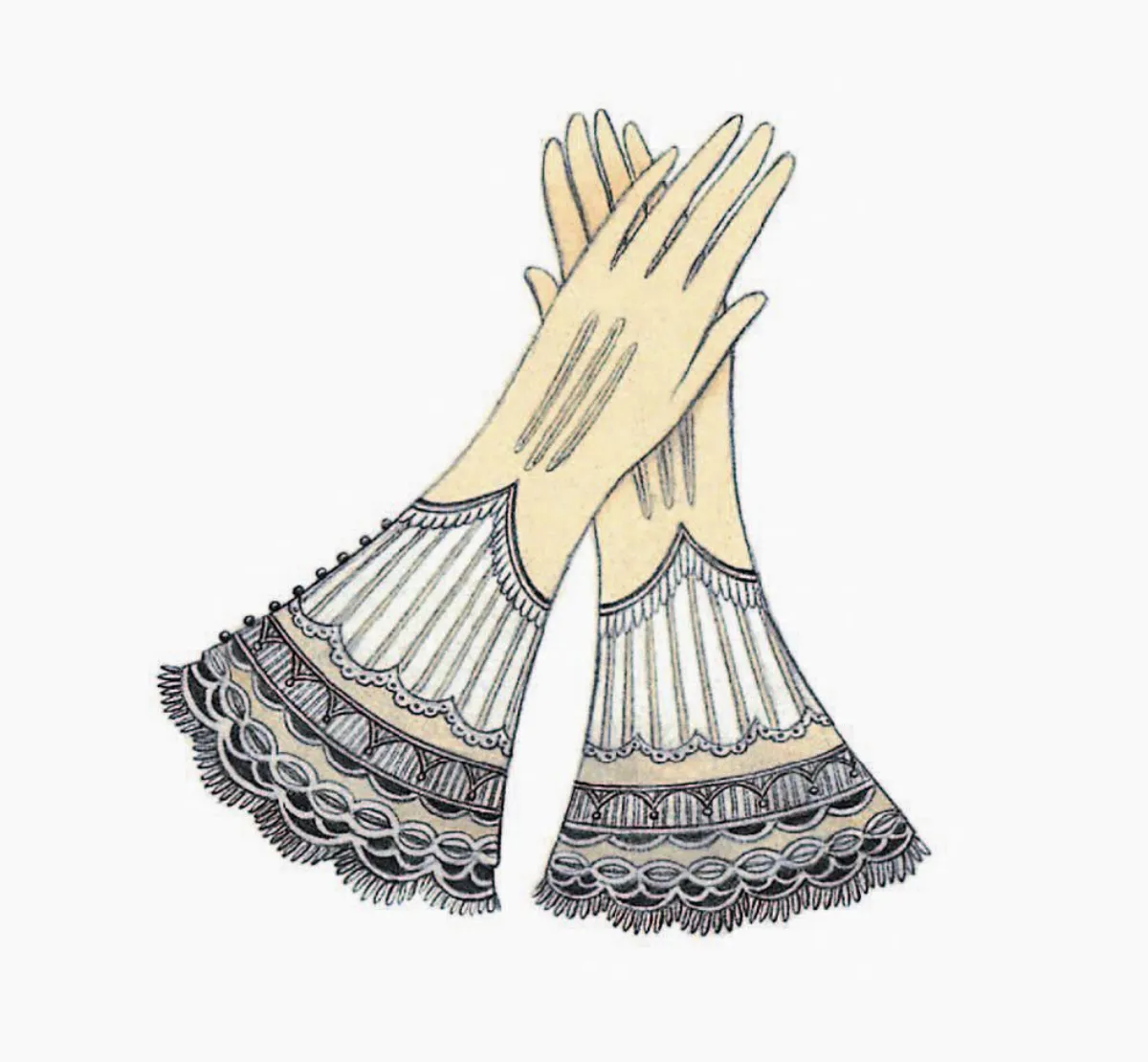 【古典時尚趣味考】　手套  GLOVES