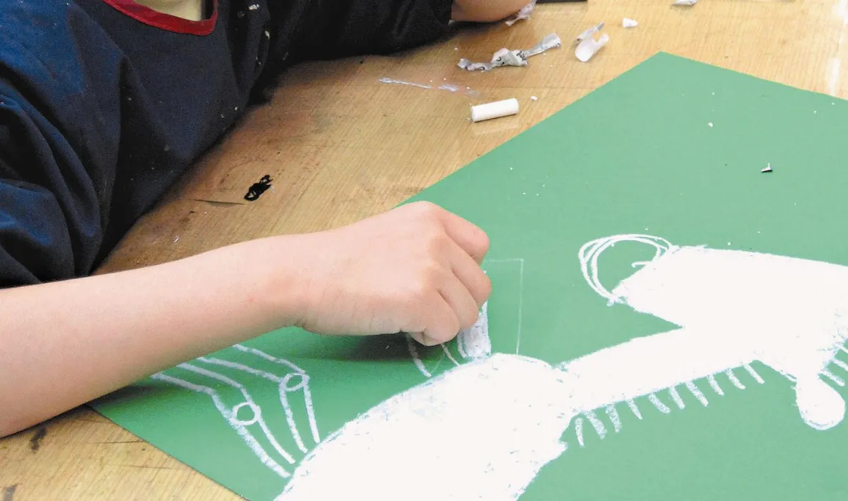 童畫天地  蠟筆粉彩應用技法──斑馬