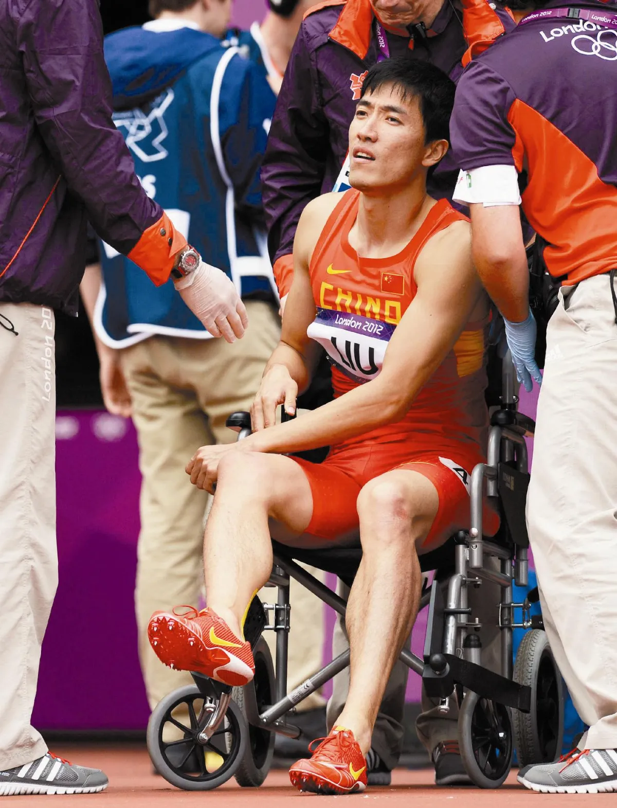 腳跟腱兩端撕裂 劉翔倫敦開刀