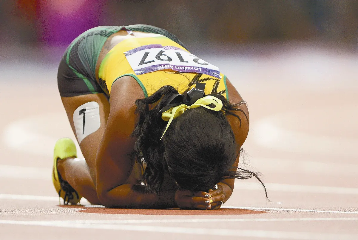 普萊絲倫奧奪金 高呼感謝耶穌