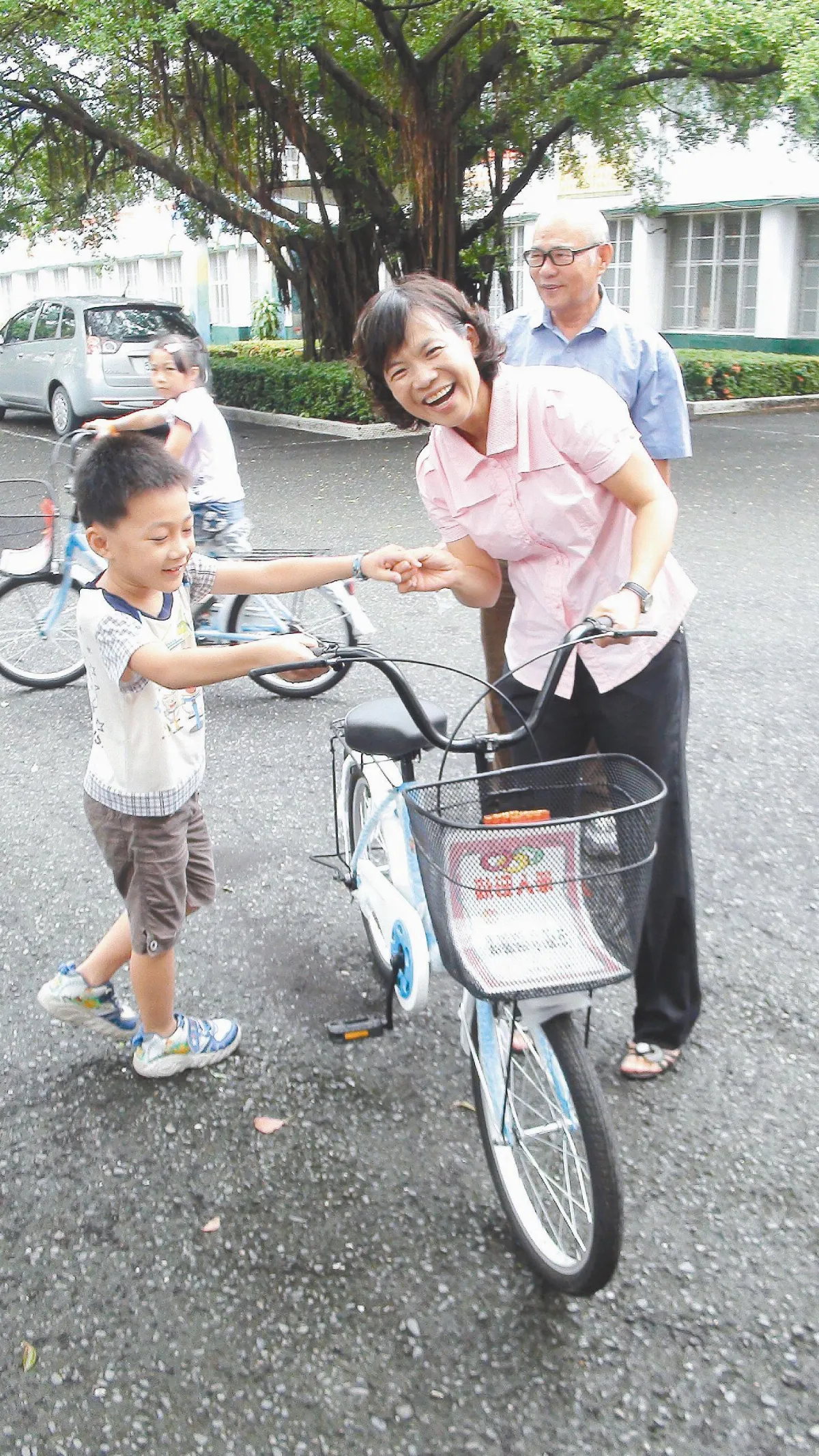 單車開學禮  餉潭小一獨立第1步