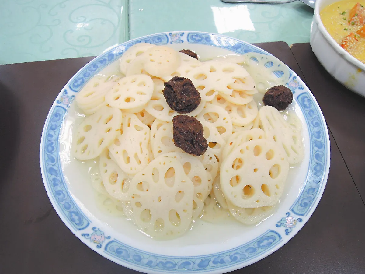美味私房料理涼拌蓮藕