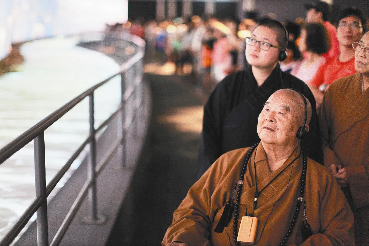 會動的清明上河圖 星雲大師細端詳