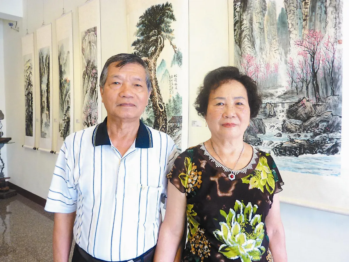 74歲李瑟 開畫展圓夢