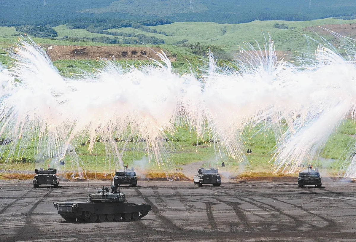 美日護島軍演 陸媒抨 廢牌籲亮劍