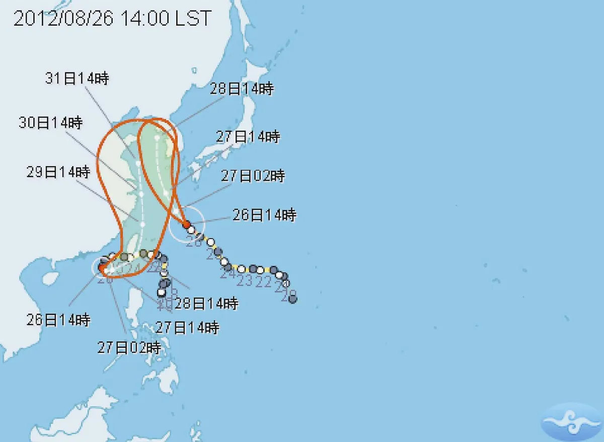 天秤回頭變中颱 恐重登恆春