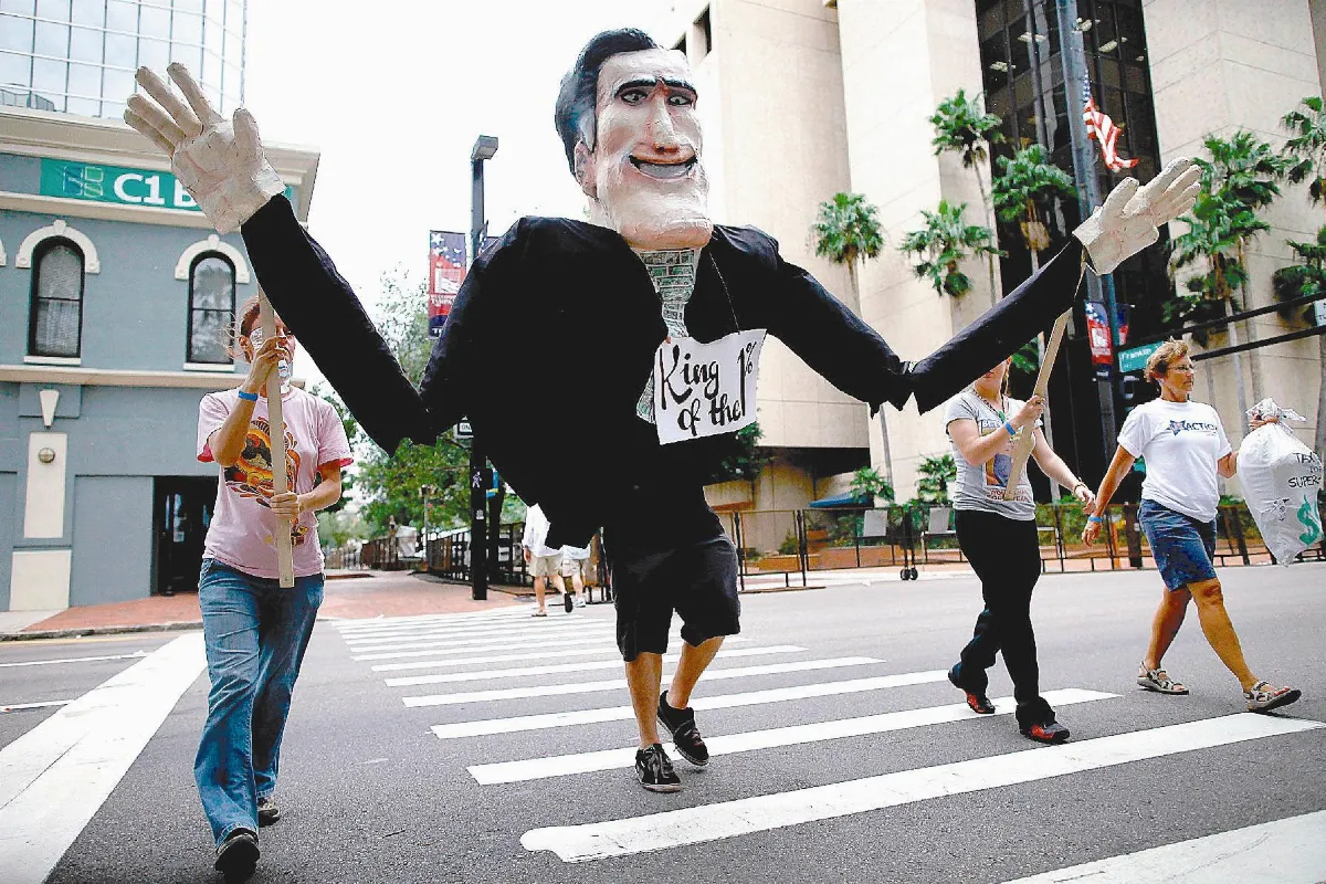 有人戲稱「上帝一定是民主黨人」  羅姆尼出師不利 造勢大會遇風暴攪局