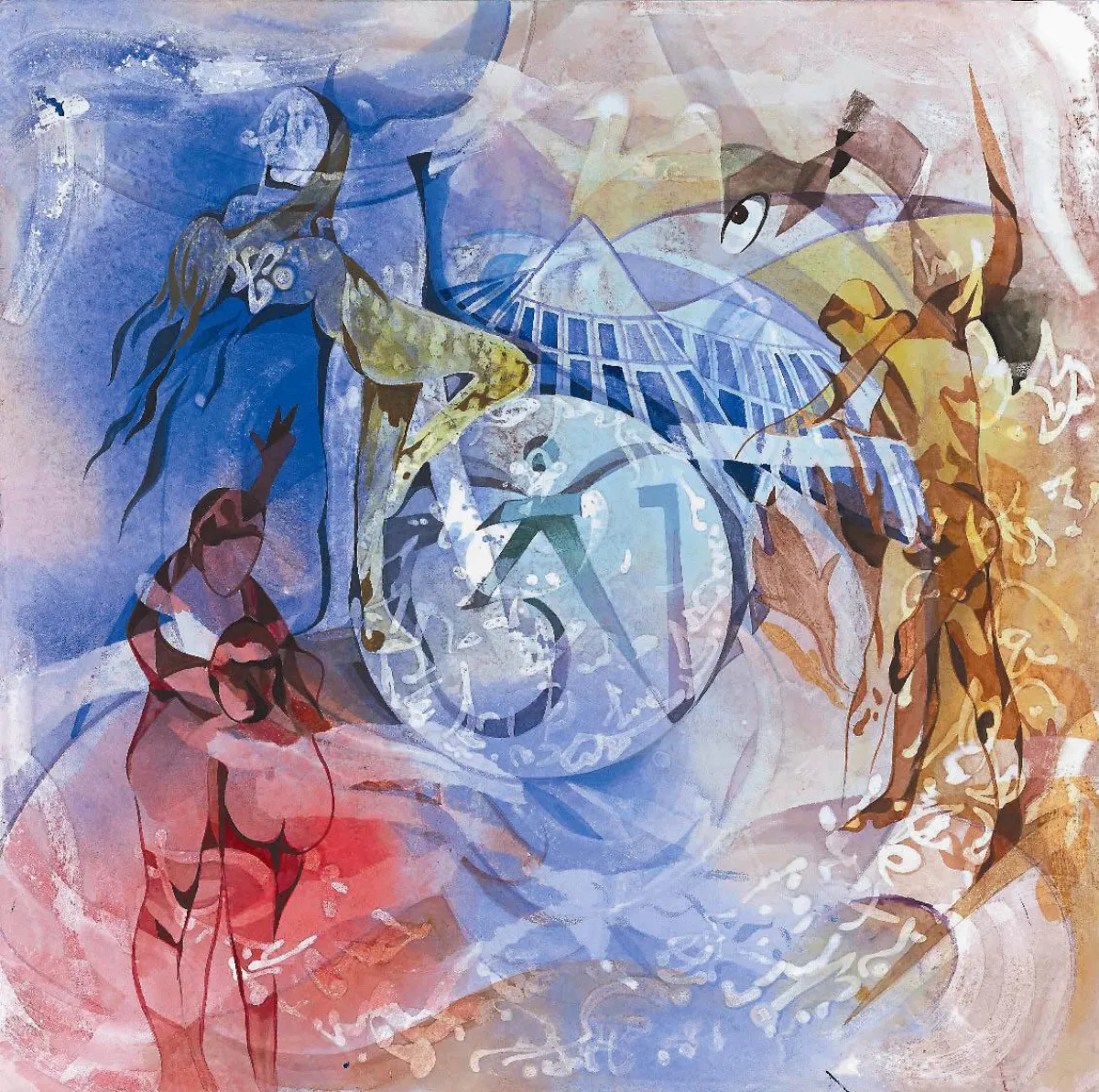 畫如抒情詩 鄭月妹個展