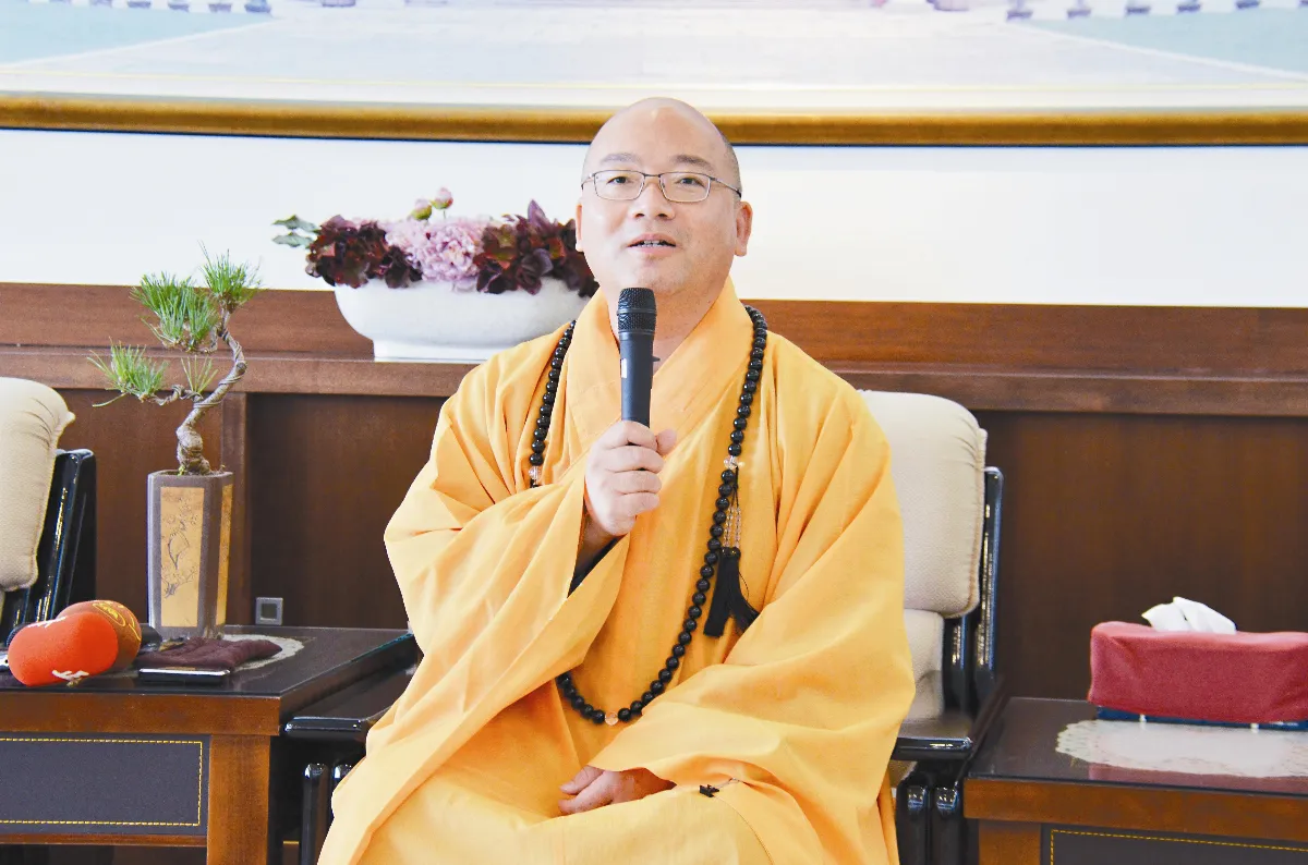 感謝眾緣 慧濟法師承擔弘法重任