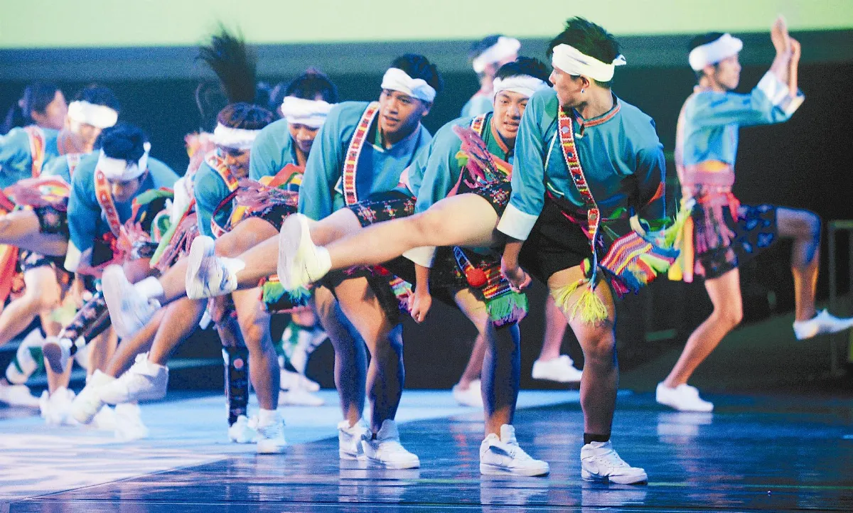 70阿美族素人 震撼舞台