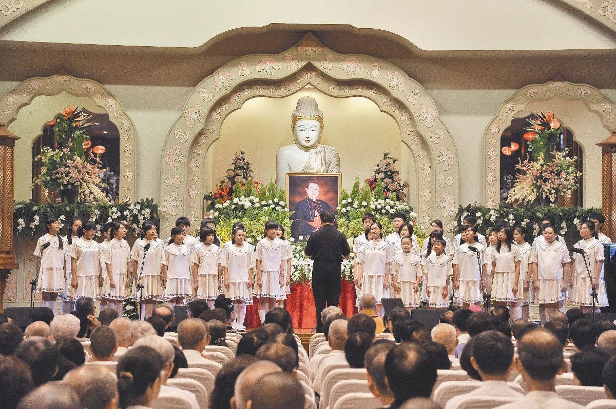 跨宗教追思單樞機 祥和共榮典範