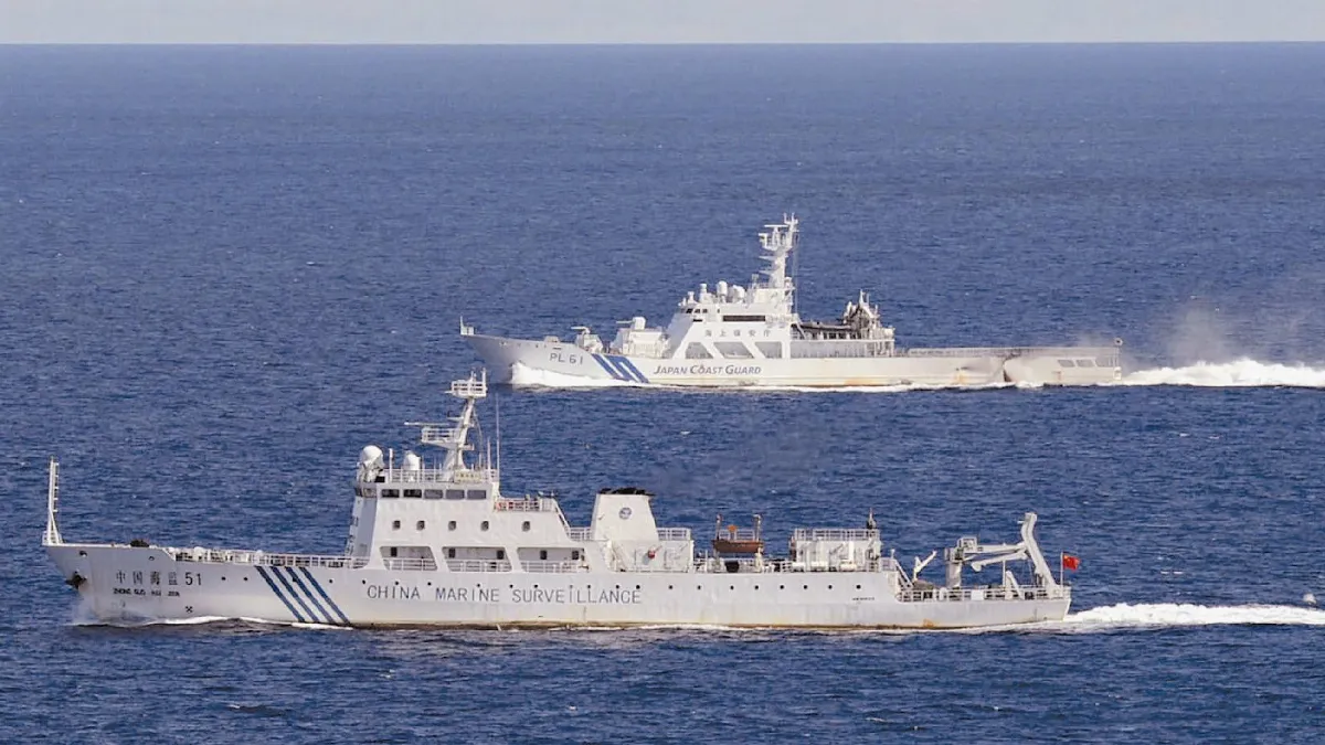較量升級陸6海監船巡釣島 向聯國交基線圖
