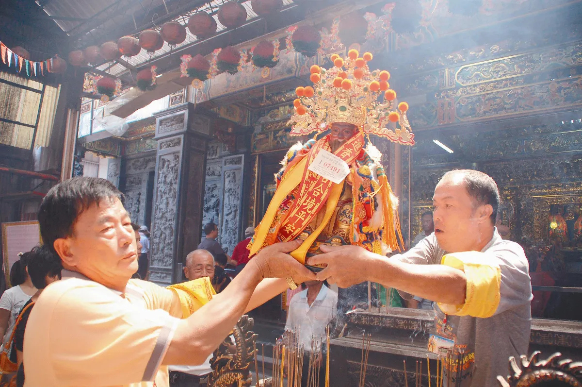 崁頂福安宮土地公 分尊回家謁祖