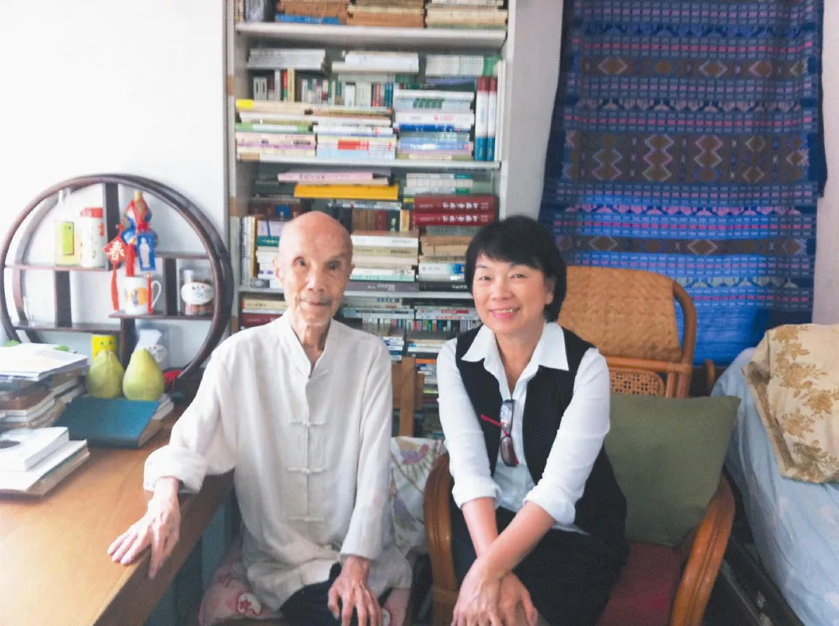 龍應台訪周夢蝶 熱談1949