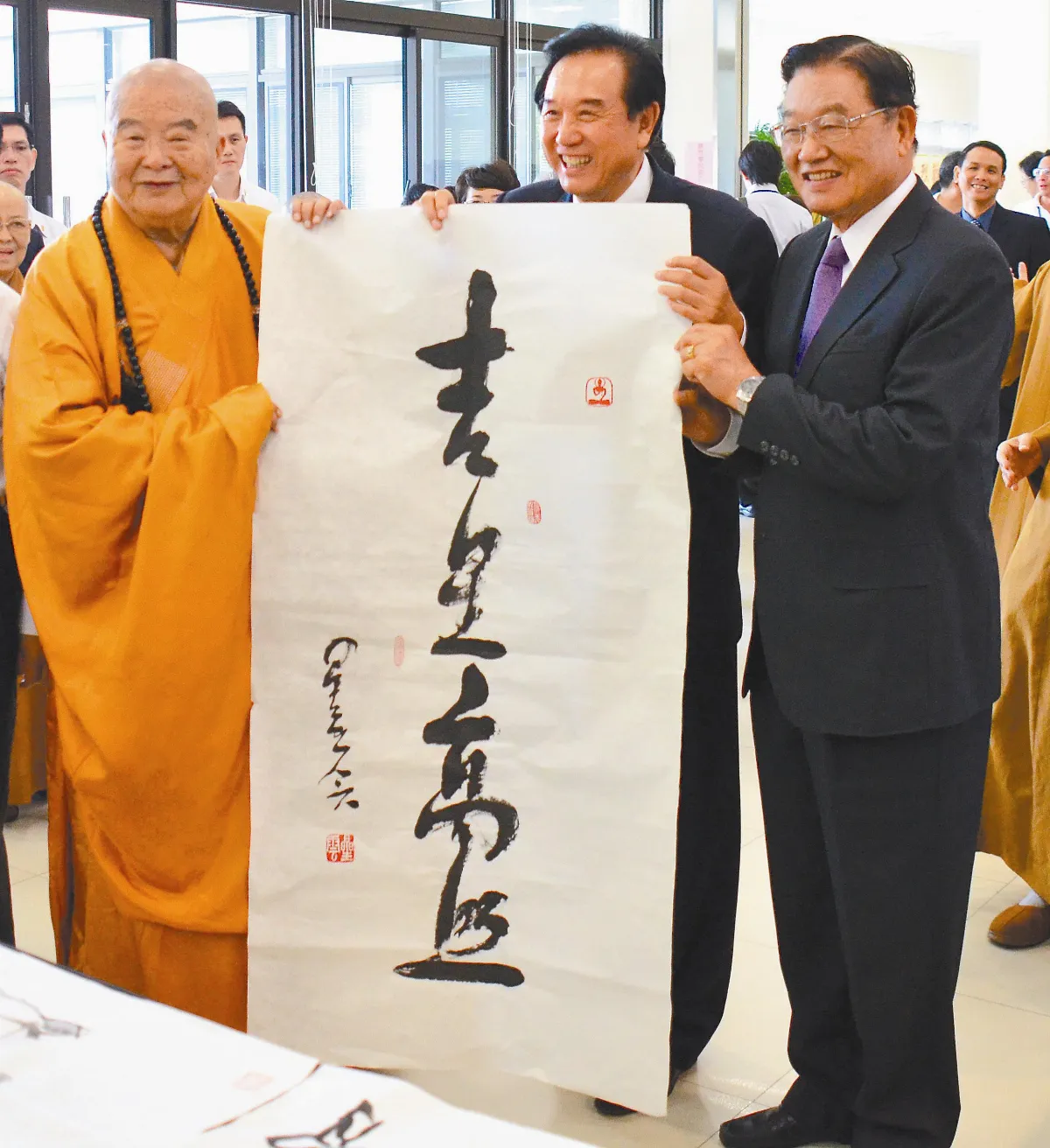 陳雲林二訪佛館 與大師話兩岸交流