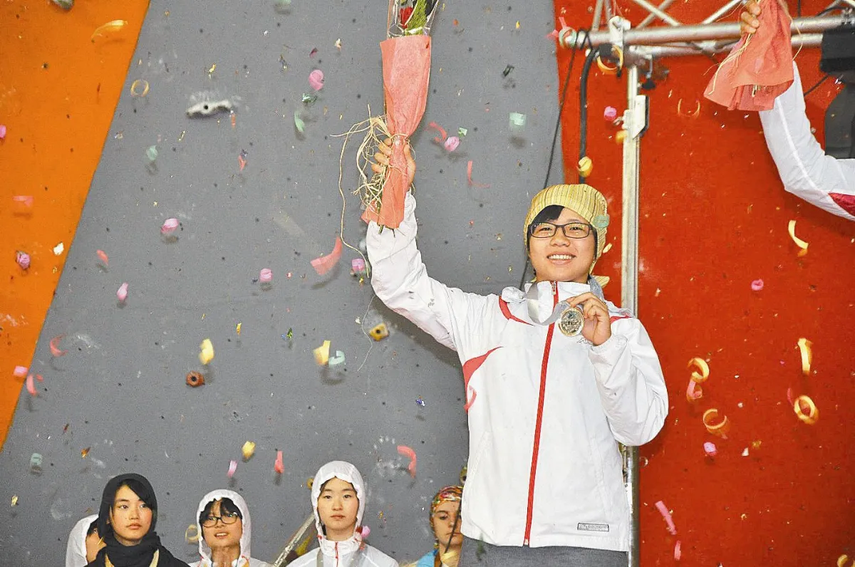 努力補償不足林秀儒獲亞洲攀岩亞軍