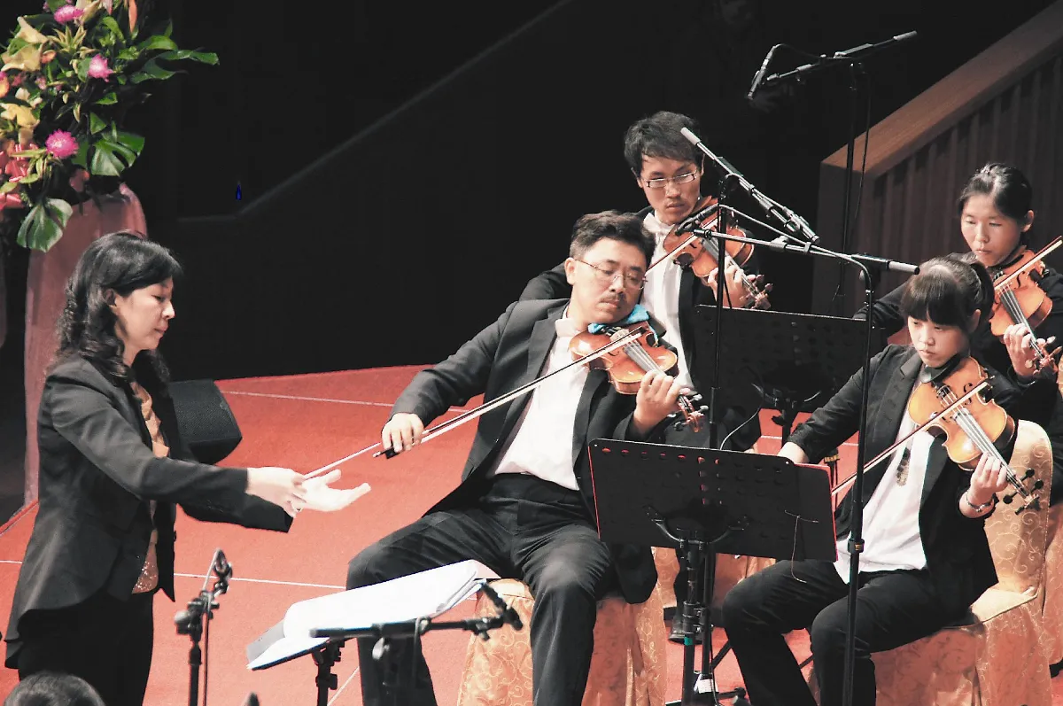 大覺堂樂音繞梁 宣導禁私菸