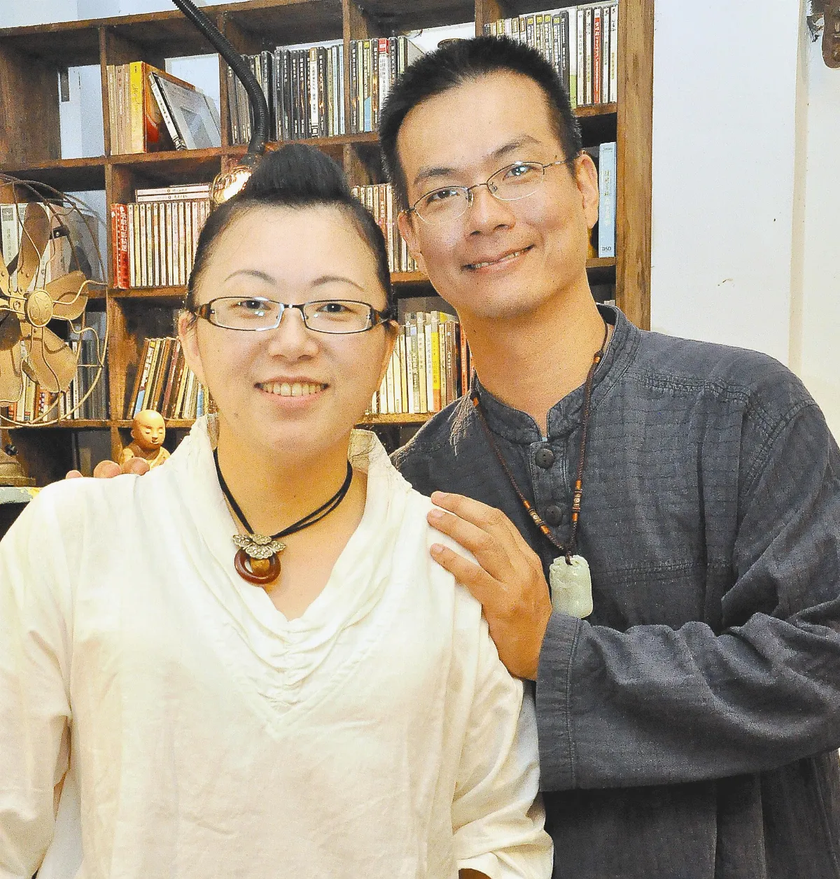 傳遞幸福 尤尉州玩陶塑禪心