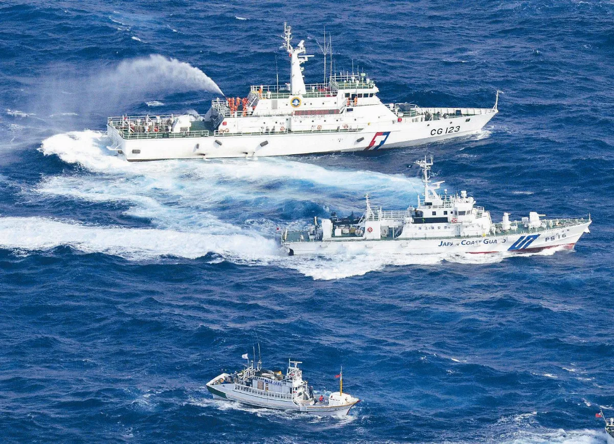 保釣漁船 逼近釣漁台3浬