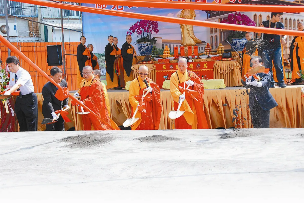 台南福國寺重建奠基 僧信護持