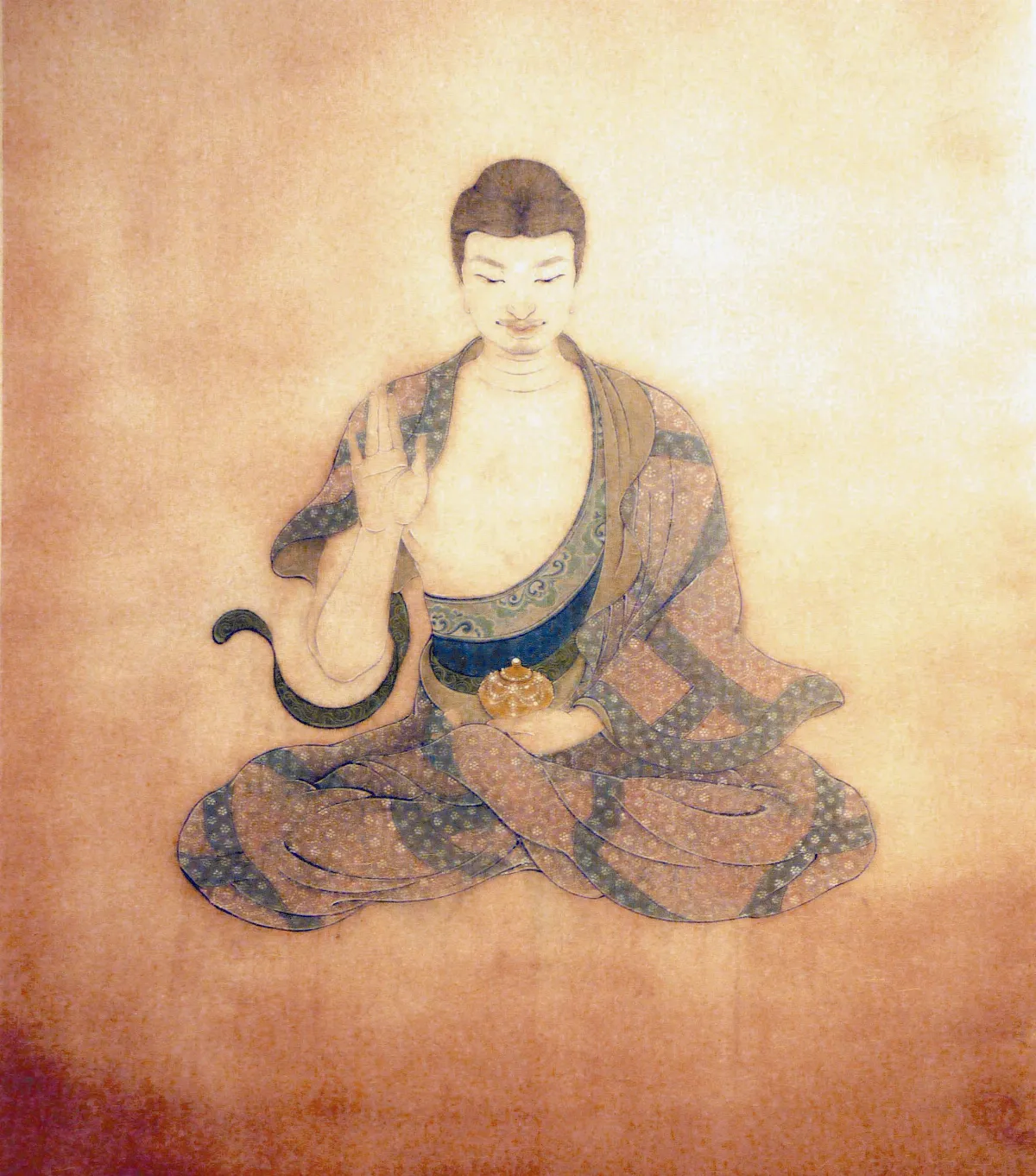 【當代佛顏‧陳俐陵彩墨個展】  藥師如來