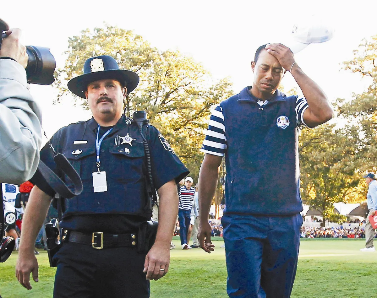 萊德杯歐美高球對抗賽伍茲救par推歪 歐洲隊大逆轉