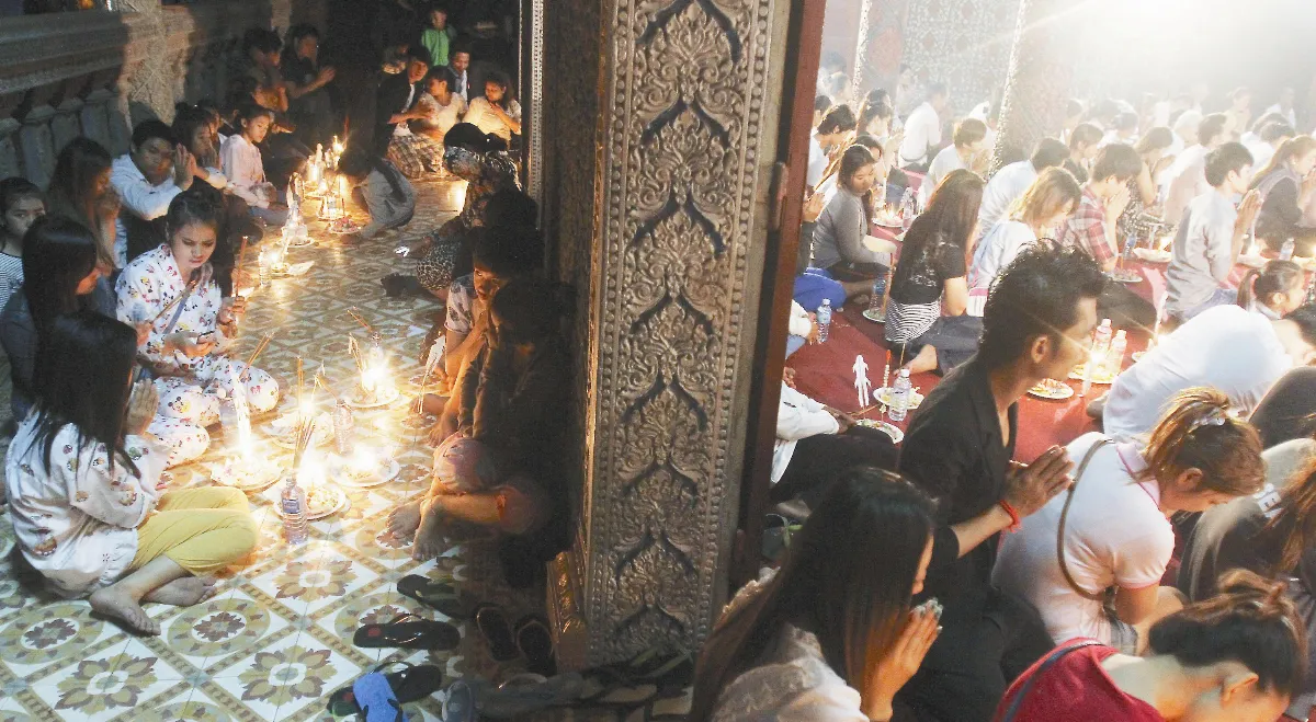 佛寺追思 祭亡靈
