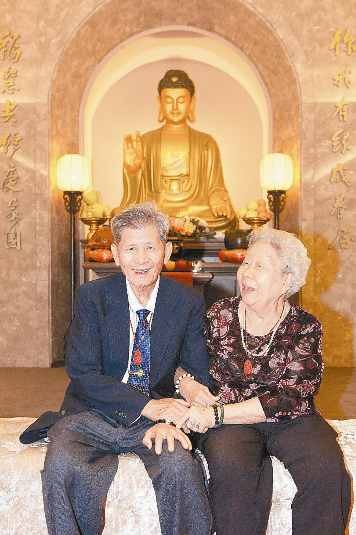菩提眷屬牽手60年 五和塔慶鑽石婚
