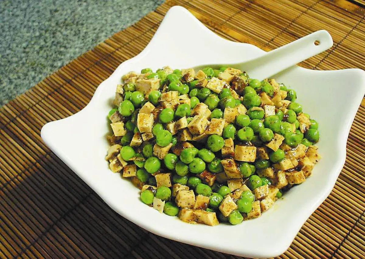 素在好健康 香椿魔豆鬧素雞